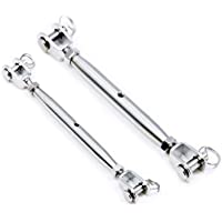 Tensor con horquillas fijas y soldadas- d 4mm- Inox Polis- 1